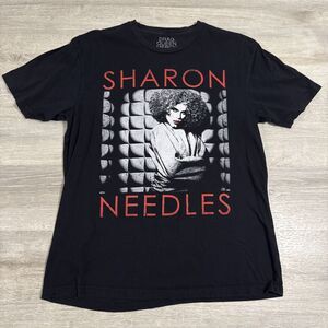 Sharon Needles Shirt Drag Queen Merch Black Men's Large 100% Cotton Tee